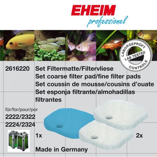 EHEIM FiltermassenSET für 2222/2322, 2224/2324 & professionel 250 und 250T