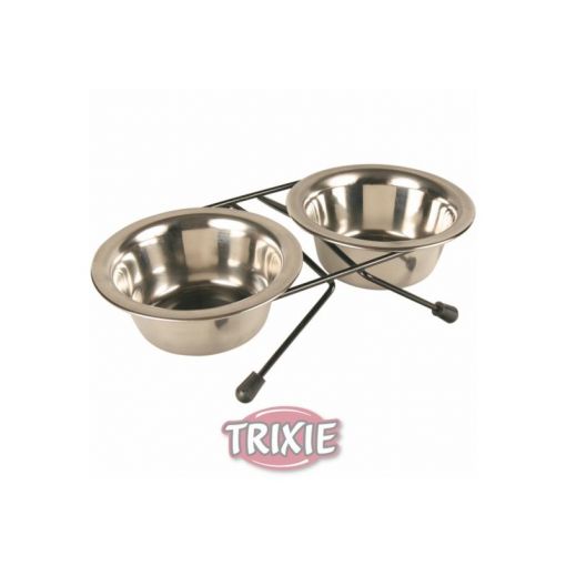 Trixie Eat on Feet Napf Set 2 × 0,45 l  12 cm