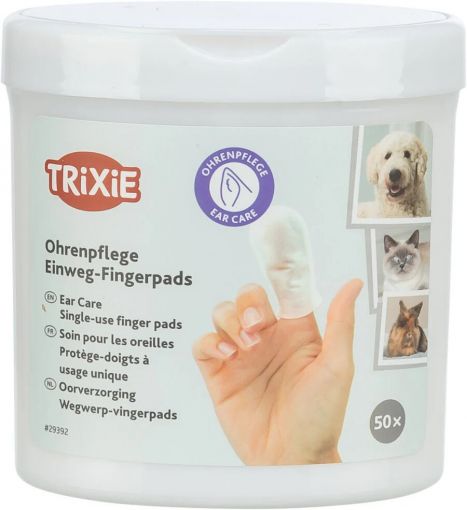 Trixie Ohrenpflege Fingerpads 50 Stk.