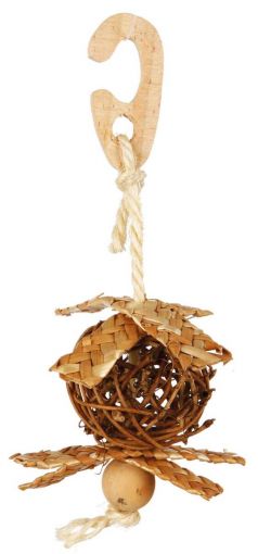 Trixie Weidenball am Sisalseil 5,5 cm x 18 cm