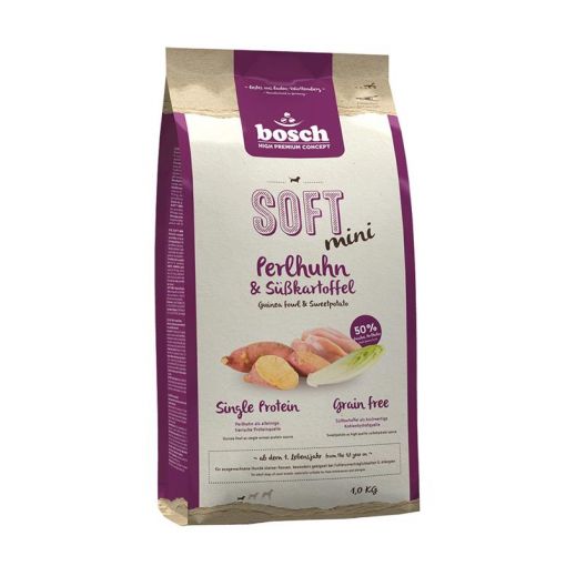 Bosch Soft Mini Perlhuhn & Süßkartoffel 1 kg