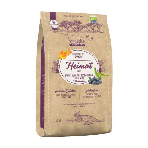 Sanabelle Heimat Adult Tierwohl-Huhn 2kg Sanabelle Heimat Adult Tierwohl-Huhn 2kg