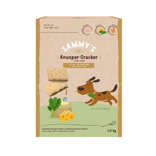 Bosch Sammys Knusper-Cracker 1kg (Menge: 4 je Bestelleinheit)