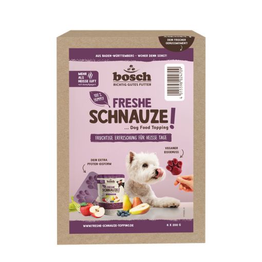 Bosch Freshe Schnauze Topping Aktionspaket Sommer 4x200g