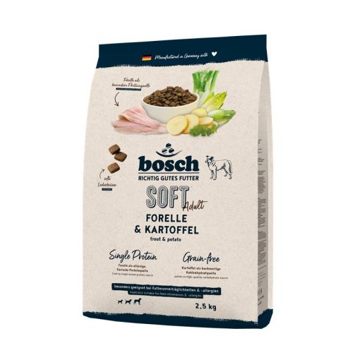 Bosch Soft Adult Forelle & Kartoffel 2,5kg Bosch Soft Adult Forelle & Kartoffel 2,5kg