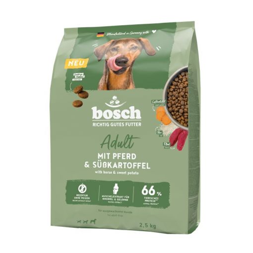 Bosch Adult mit Pferd & Süßkartoffel 2,5kg Bosch Adult mit Pferd & Süßkartoffel 2,5kg