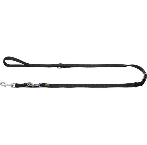 Hunter V-Leine Extra Long Nylon schwarz 15/300