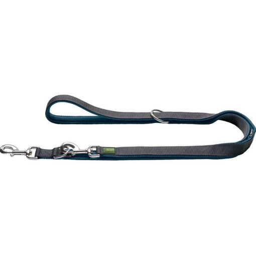 Hunter V-Leine Maldon Polyester petrol/grau 20/200