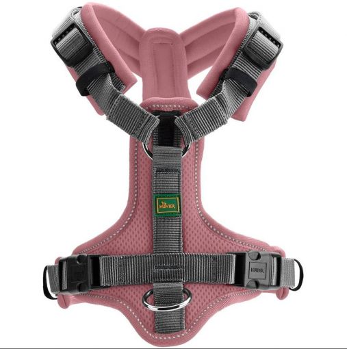 Hunter Geschirr Maldon Up Polyester altrosa/grau 69-105/L