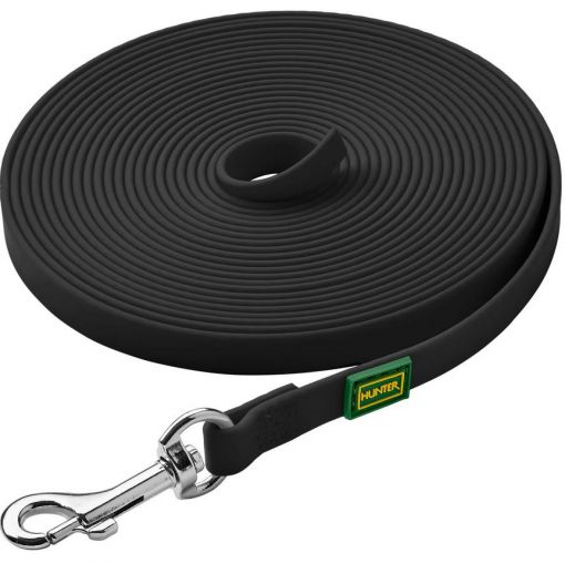 Hunter Suchleine Convenience Kunststoff schwarz o. Handschlaufe 20/1200
