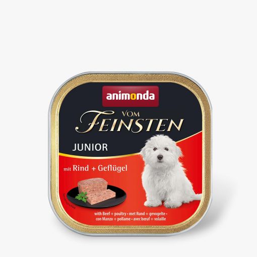 Animonda vom Feinsten Junior Rind & Geflügel 150g (Menge: 22 je Bestelleinheit)