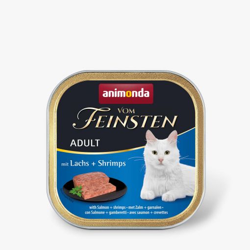 Animonda vom Feinsten Adult Lachs & Schrimps 100g (Menge: 32 je Bestelleinheit)