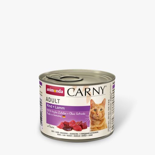 Animonda Cat Carny Adult Rind & Lamm 200g (Menge: 6 je Bestelleinheit)