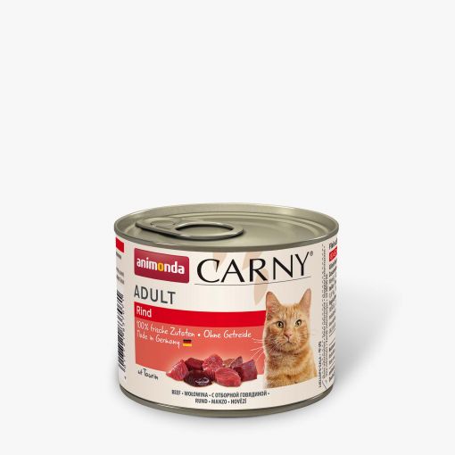 Animonda Cat Carny Adult Rind 200g (Menge: 6 je Bestelleinheit)