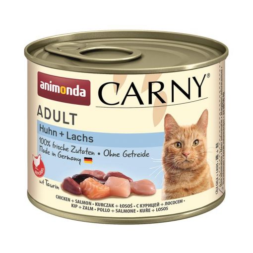 Animonda Cat Carny Adult Huhn & Lachs 200g (Menge: 6 je Bestelleinheit)