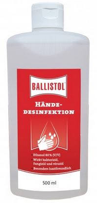 Ballistol Händedesinfektion 500 ml
