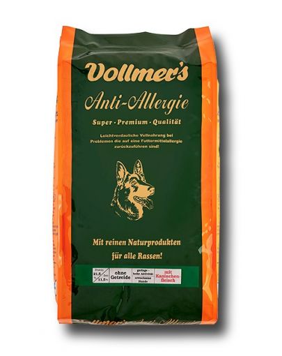 Vollmers Anti Allergie mit Kaninchen 5 kg