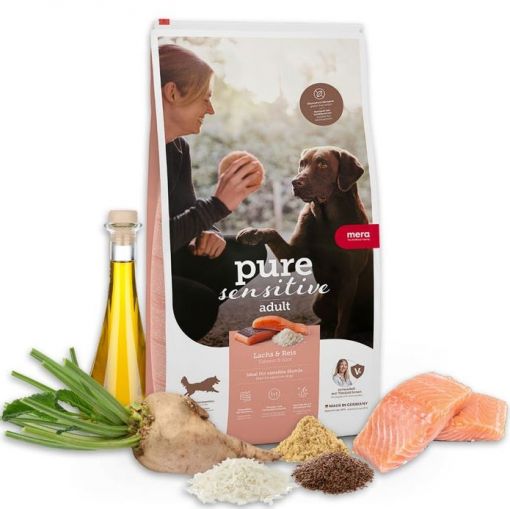 Mera Dog Pure Sensitive Lachs & Reis 1kg