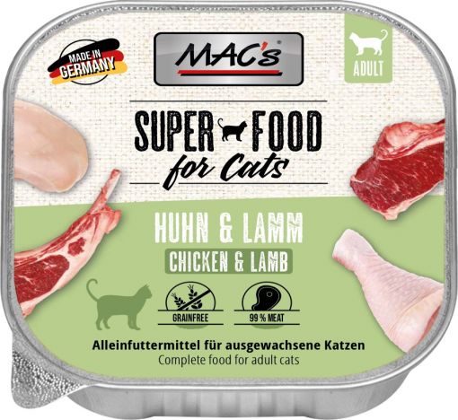 MACs Cat Huhn & Lamm 100g (Menge: 16 je Bestelleinheit)