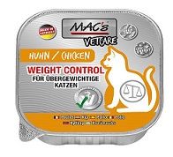 MACs Cat Vetcare Huhn Weight Control 100g (Menge: 16 je Bestelleinheit)