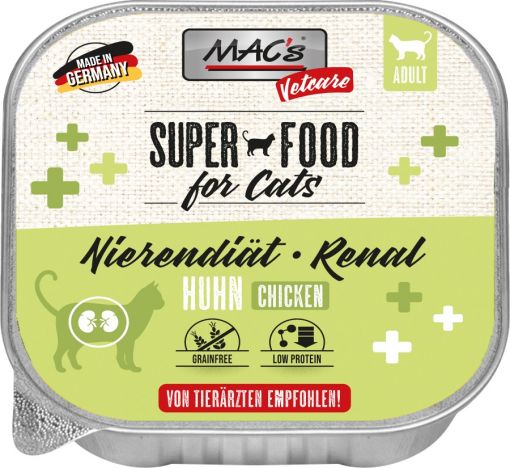 MACs Cat Vetcare Huhn Nierendiät 100g (Menge: 16 je Bestelleinheit)