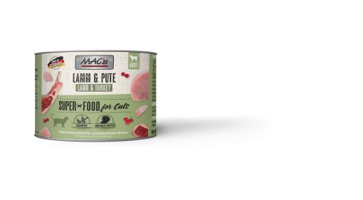 MACs Cat Lamm & Pute 200g (Menge: 6 je Bestelleinheit)