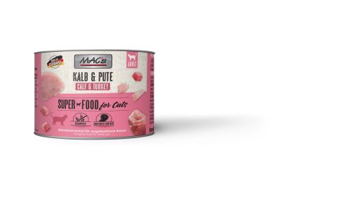 MACs Cat Kalb & Pute 200g (Menge: 6 je Bestelleinheit)