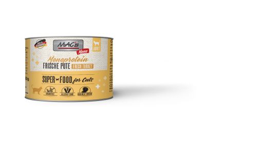 MACs Cat Mono Frische Pute 200g (Menge: 6 je Bestelleinheit)