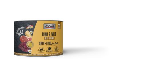 MACs Cat Feinschmecker Rind & Wild 200g (Menge: 6 je Bestelleinheit)