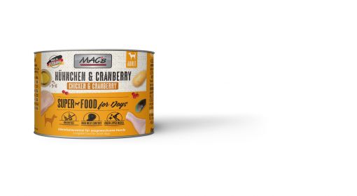 MACs Dog Hühnchen & Cranberry 200g (Menge: 6 je Bestelleinheit)