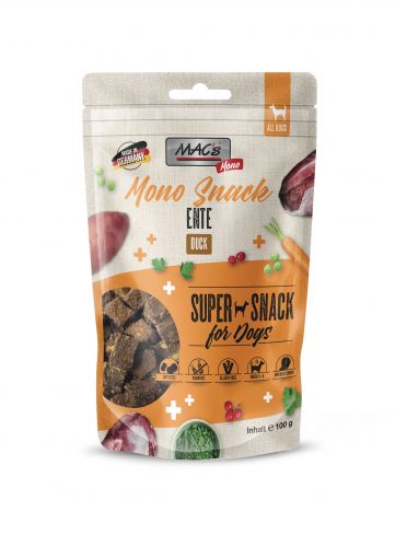 MACs Dog Mono Snack Ente 100g (Menge: 9 je Bestelleinheit)