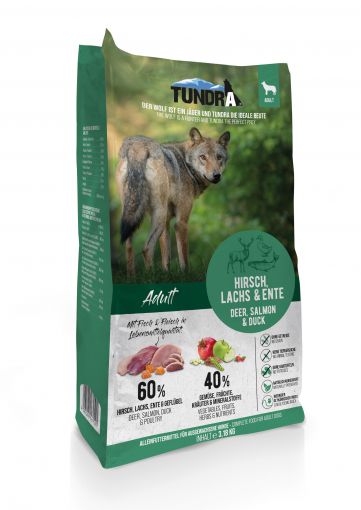 Tundra Dog Grizzly Creek Formula mit Hirsch, Ente, Lachs 3,18 kg