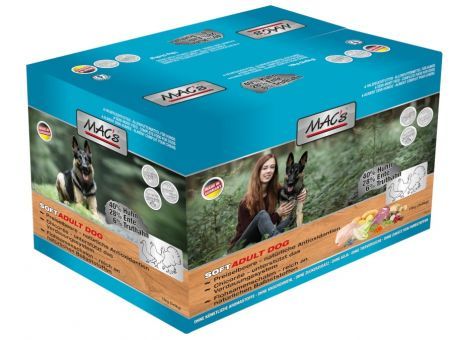 MACs Dog Soft Huhn, Ente, Truthahn Grain Free 15kg (3x5kg)