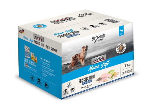MACs Dog Mono Soft Frisches Huhn 12 kg