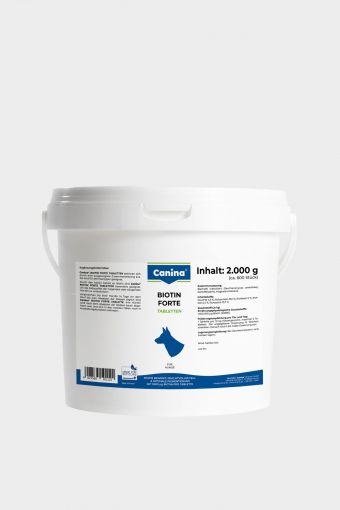 Canina Pharma Biotin Forte Tabletten 2000g Canina Pharma Biotin Forte Tabletten 2000g