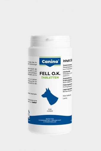 Canina Fell O.K. Tabletten 250g