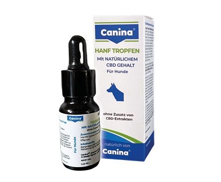 Canina Hanf Tropfen mit natürlichem CBD Gehalt 10ml