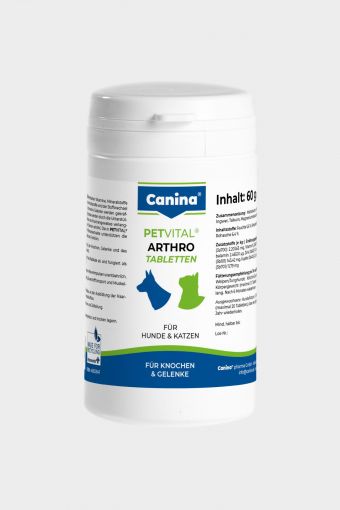 Canina Petvital Arthro-Tabletten 60g