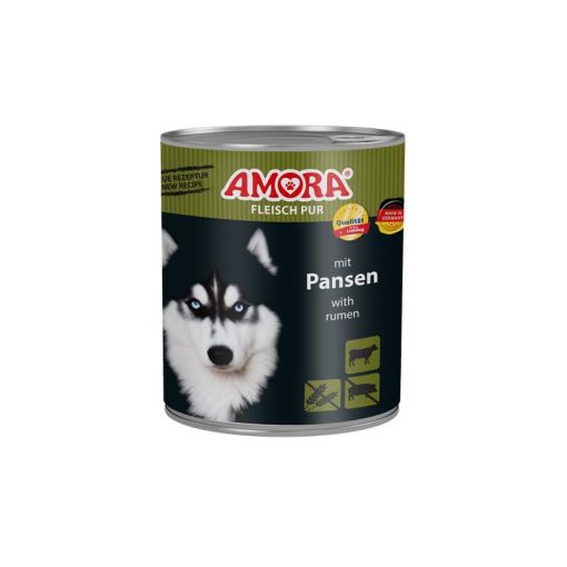 AMORA Dog Fleisch Pur Pansen 800g (Menge: 6 je Bestelleinheit)