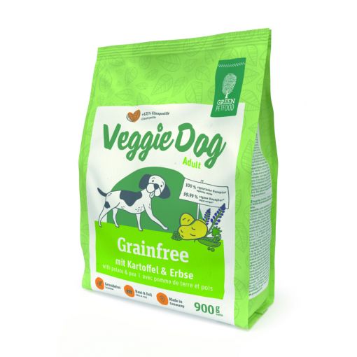 Green Petfood VeggieDog Grainfree 900g (Menge: 5 je Bestelleinheit)
