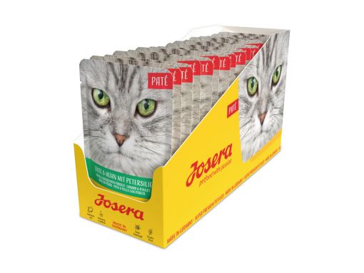 Josera Cat Paté Ente & Huhn mit Petersilie 85 g (Menge: 16 je Bestelleinheit)
