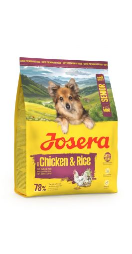 Josera Mini Senior Chicken & Rice 4,5 kg (Menge: 5 je Bestelleinheit)