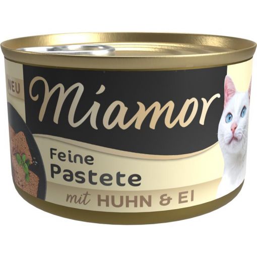 Miamor Dose Feine Pastete mit Ei & Huhn 85g (Menge: 12 je Bestelleinheit)