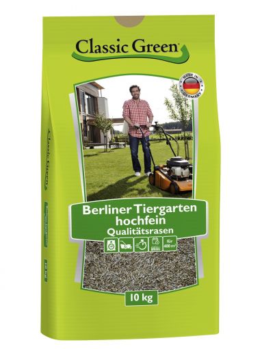 Classic Green Rasen Berliner Tiergarten hochfein 10kg