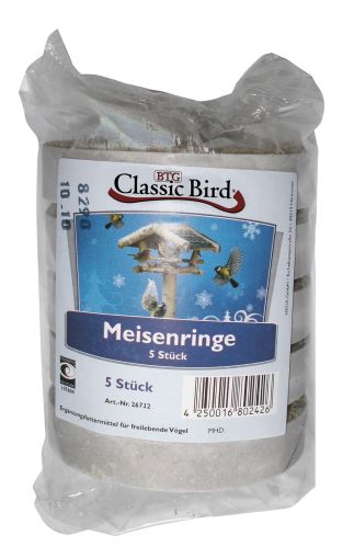 Classic Bird Meisenringe 5 Stück (Menge: 20 je Bestelleinheit)