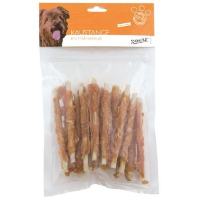 Dokas Dog Kaustange mit Hühnerbrustfilet 200 g (Menge: 9 je Bestelleinheit)