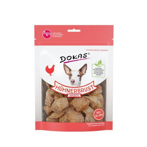 Dokas Dog Hühnerbrust Nuggets 110 g (Menge: 10 je Bestelleinheit)