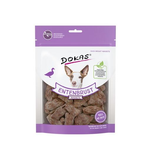 Dokas Dog Entenbrust Nuggets gefriergetrocknet 110 g (Menge: 10 je Bestelleinheit)