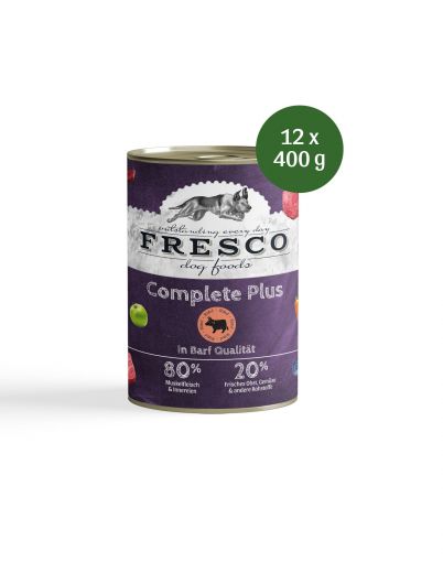 Fresco Complete Plus Rind (haltbares B.A.R.F.) 400g (Menge: 12 je Bestelleinheit)