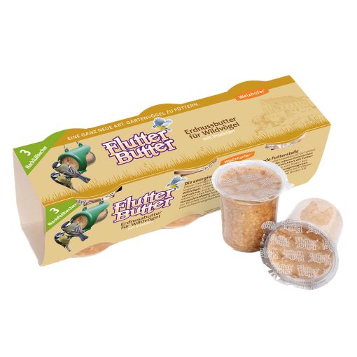Welzhofer Flutter Butter mit Insekten 3x140 g